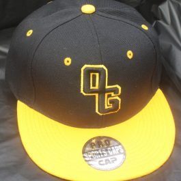 Black & Yellow Snapback OG Hat